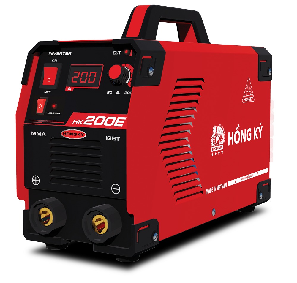 Máy hàn que MMA Inverter 200 Ampe 220V - HK200K