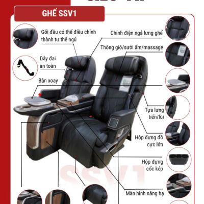 Hạng ghế siêu Vip: Ghế SSV1
