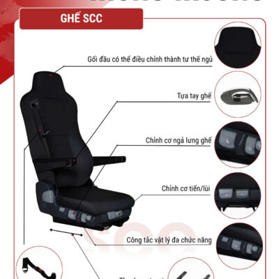 Hạng ghế thông thường: Ghế SCC